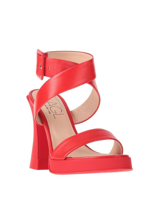 Agl Attilio Giusti Leombruni Red Sandale