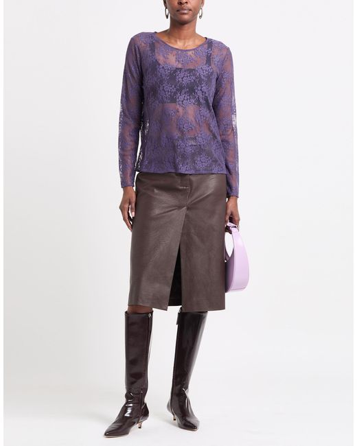 Ermanno Scervino Blue Top Polyester