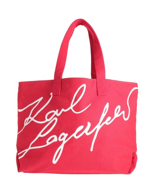 Karl Lagerfeld Pink Handbag