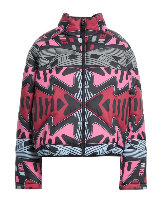 Nike Down Jacket in Red Lyst