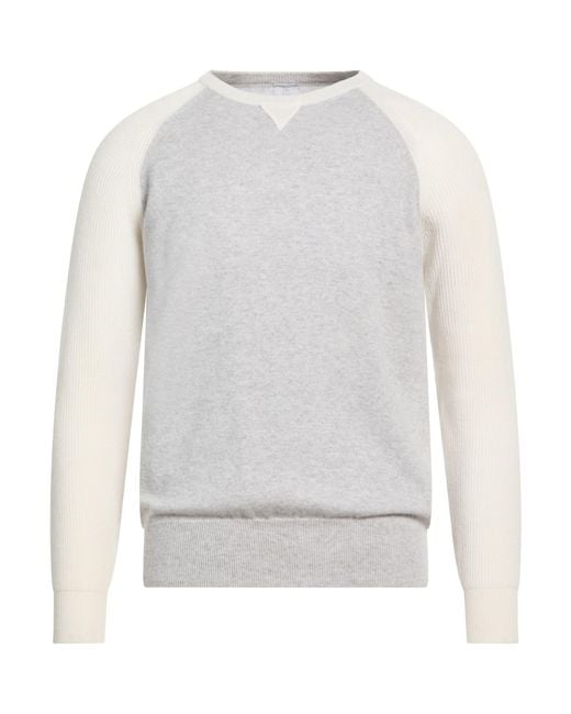 Pullover di Eleventy in White da Uomo