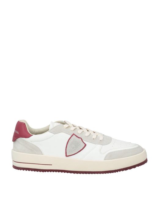 Philippe Model White Sneakers for men