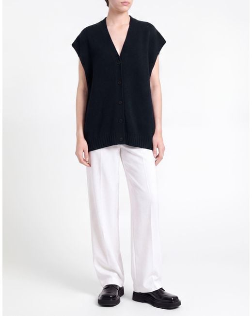 Fabiana Filippi Blue Midnight Cardigan Cashmere