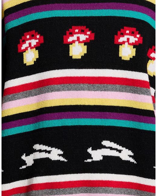 MSGM Blue Sweater Wool, Polyamide for men