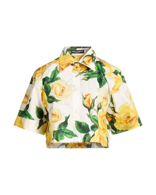 Dolce & Gabbana Metallic Shirt Cotton