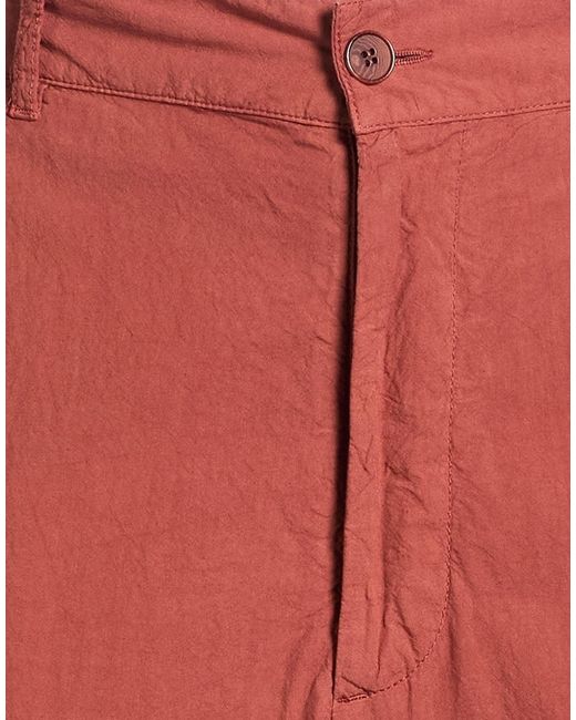 Barena Red Pants Cotton
