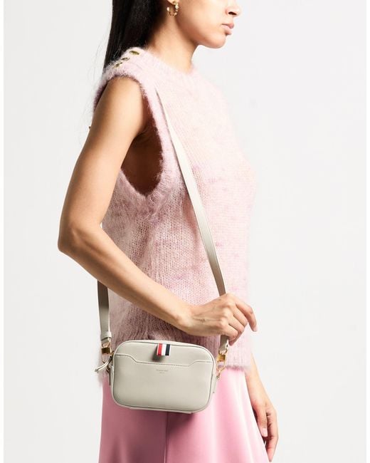 Thom Browne White Cross-Body Bag