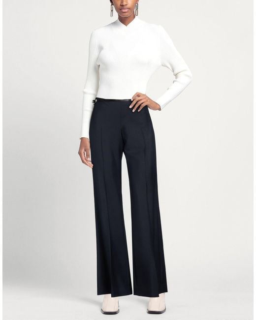 Givenchy Blue Midnight Pants Wool, Mohair Wool