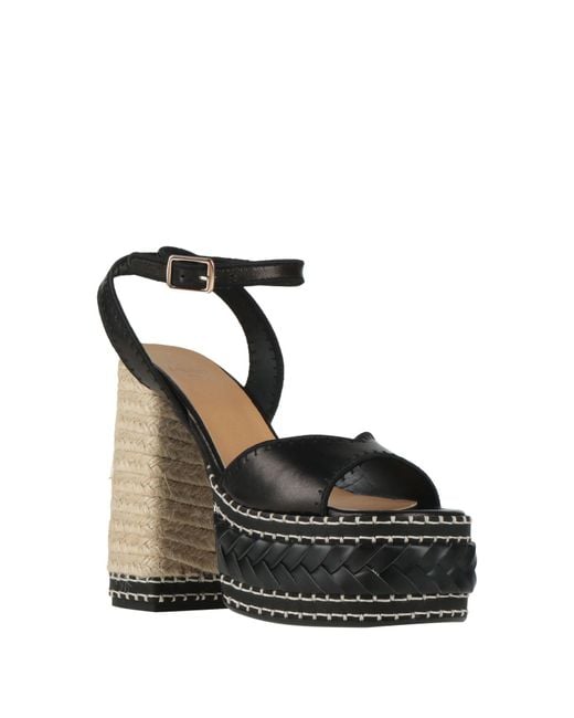 Castaner Black Espadrilles