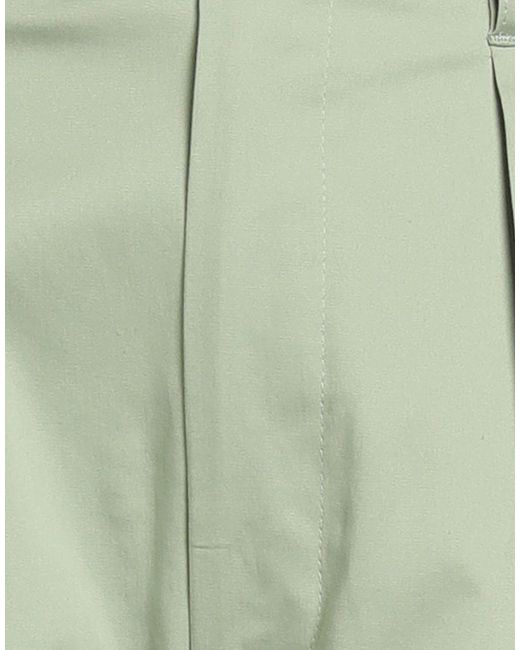 Etro Green Pants Cotton, Elastane
