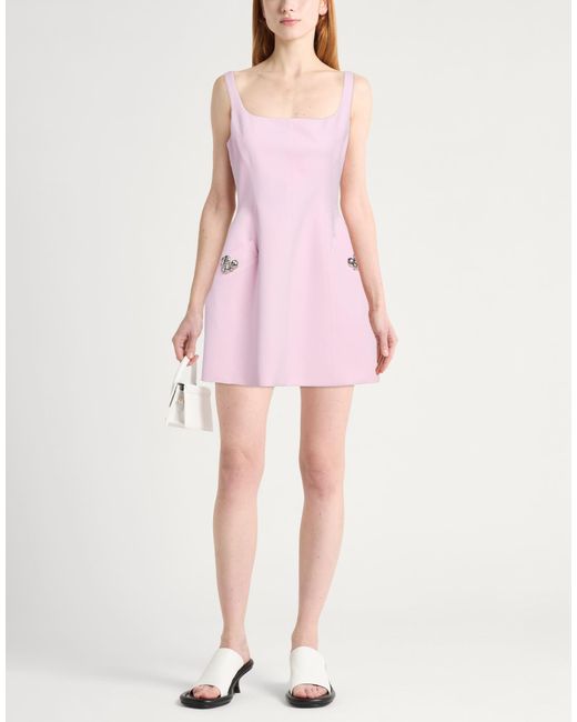 Blumarine Pink Mini Dress Polyester, Elastane