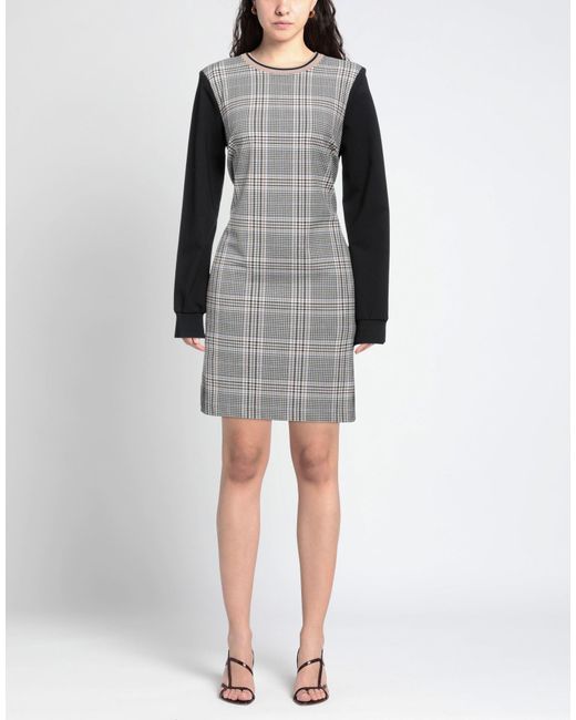 Twinset Gray Mini Dress