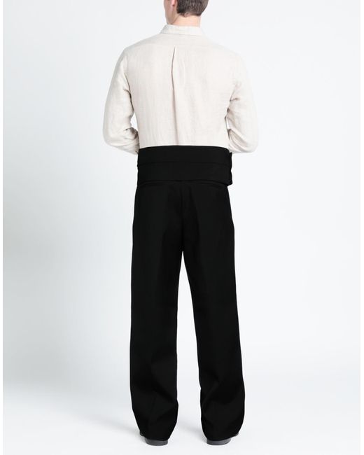 Jil Sander Black Trouser for men