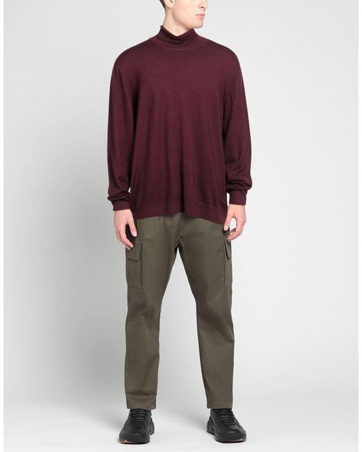 Gran Sasso Purple Turtleneck for men