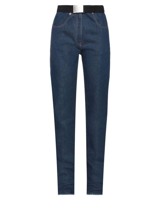 MM6 by Maison Margiela Blue Jeans Cotton