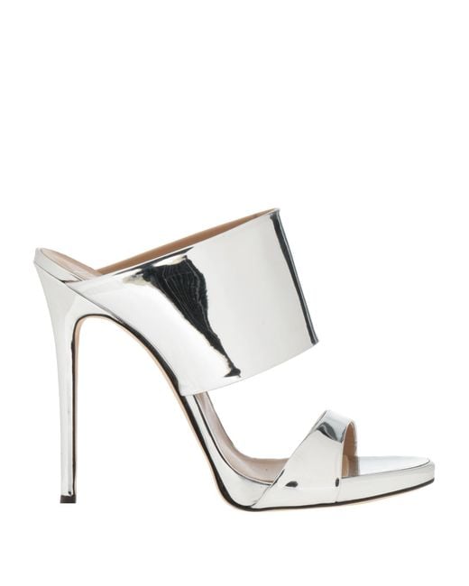 Giuseppe Zanotti White Sandals