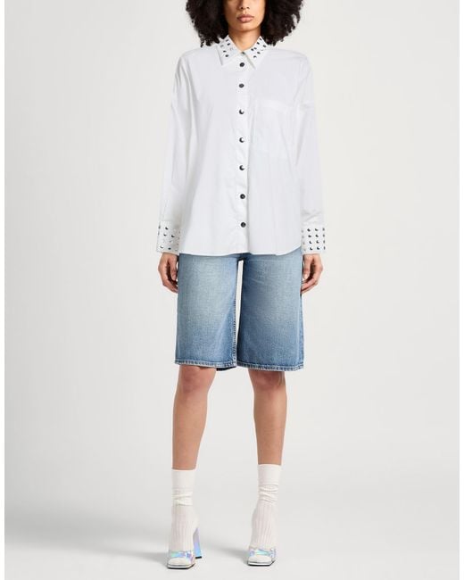 Camisa Akep de color White