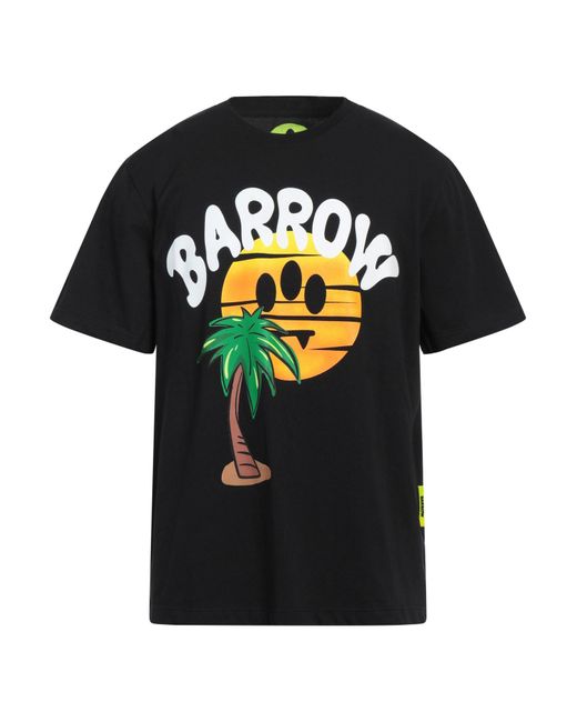 T-shirt di Barrow in Black da Uomo