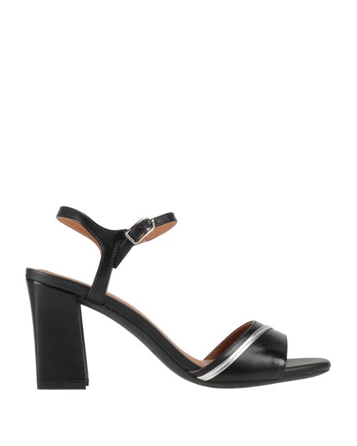 Geox Black Sandals Leather