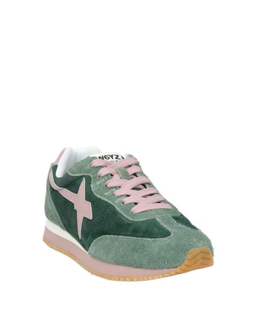 W6yz Green Trainers