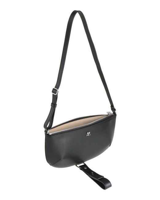 Courreges Black Shoulder Bags