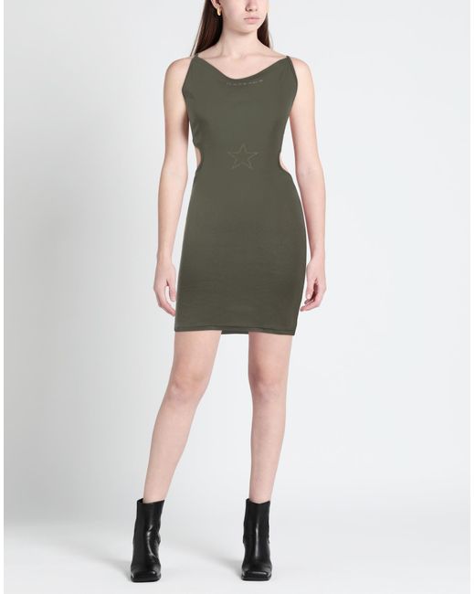 Mangano Green Mini Dress