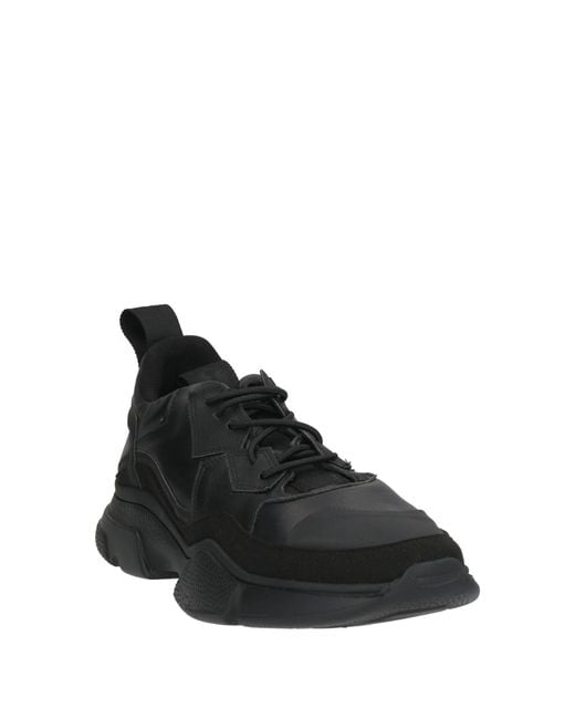 Bruno Bordese Black Sneakers Leather for men