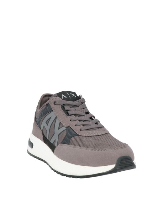 ARMANI EXCHANGE Gray Trainers for men