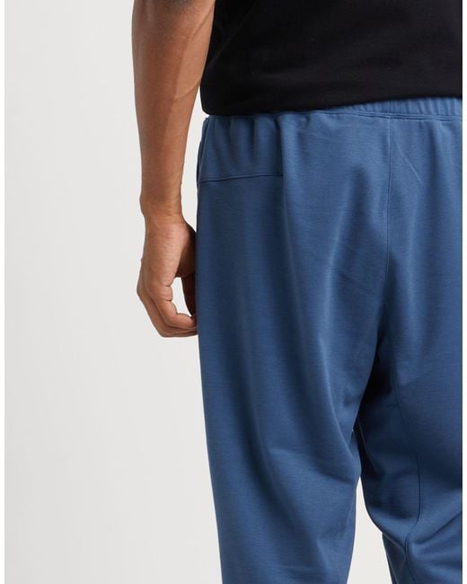The North Face Blue Pants Polyester, Viscose, Elastane for men