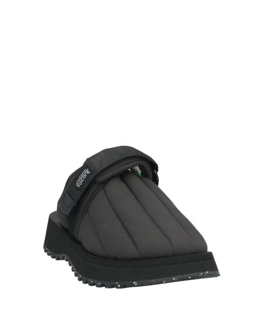 Suicoke Black Mules & Clogs for men
