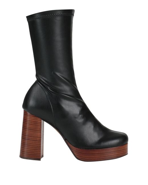 Angel Alarcon Black Ankle Boots