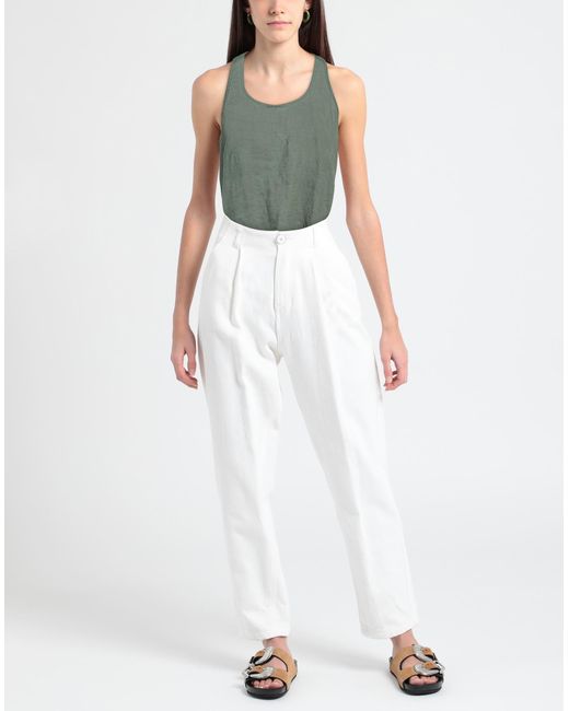 Crossley Green Military Top Linen