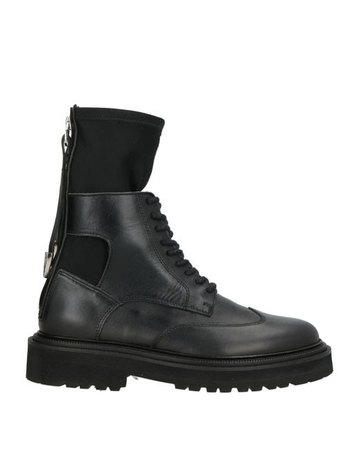Toga Black Ankle Boots Leather