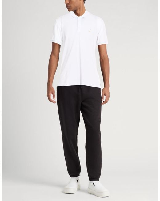 Moschino White Polo Shirts for men