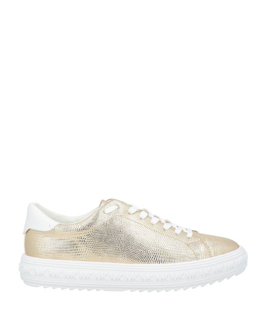 MICHAEL Michael Kors White Sneakers Polyurethane, Polyester