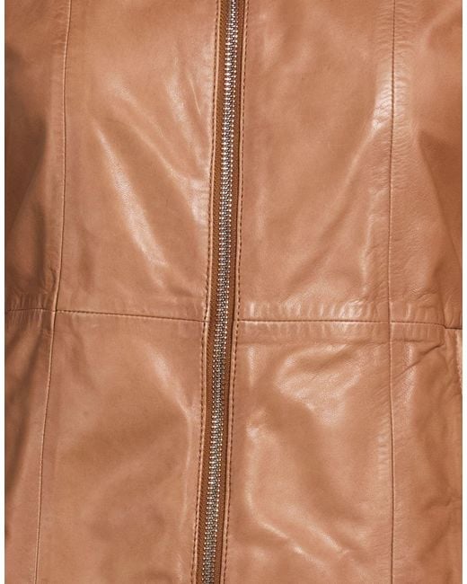 Bully Brown Jacket Leather