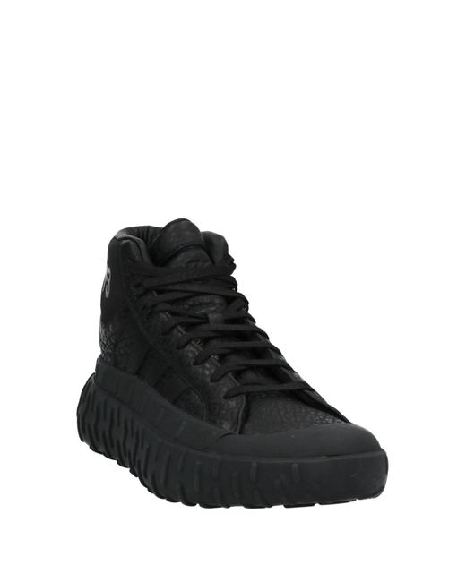 Y-3 Black Sneakers Soft Leather for men