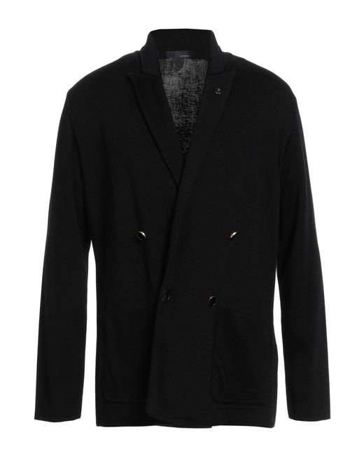 Lardini Black Blazer for men