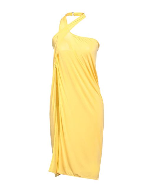 Vestido midi Jacquemus de color Yellow