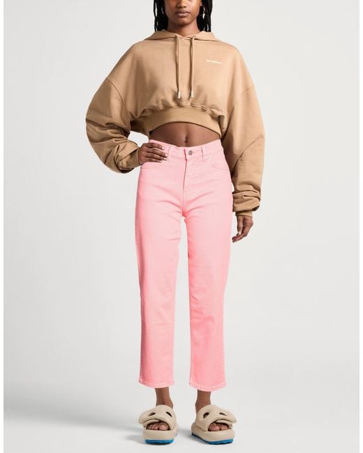 Haikure Pink Jeans Organic Cotton, Elastane