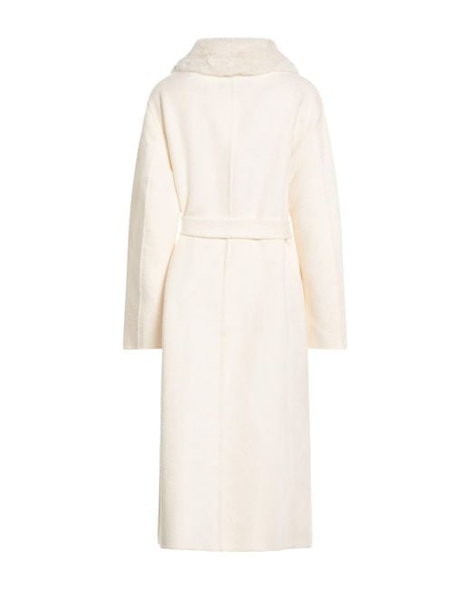 Abrigo Maje de color White