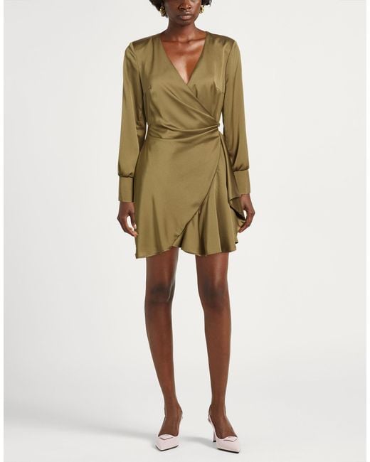 Rinascimento Green Mini Dresses