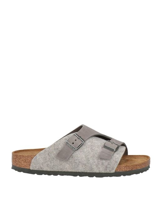 Sandalias Birkenstock de hombre de color Gray