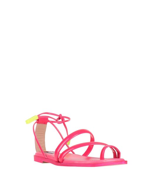 MSGM Pink Thong Sandal