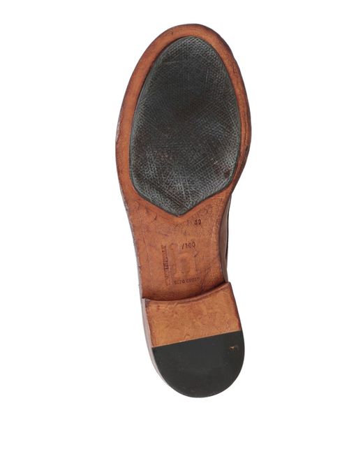 Hundred 100 Brown Lace-Up Shoes Leather