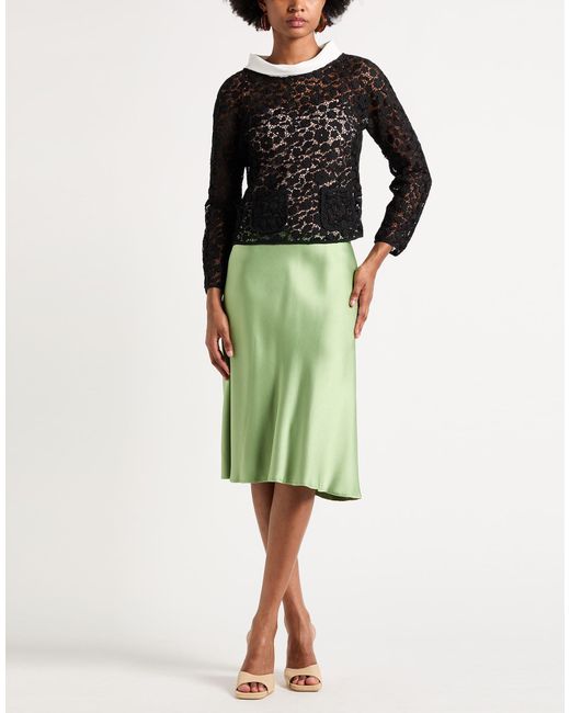 N°21 Black Top Polyester, Acetate, Silk