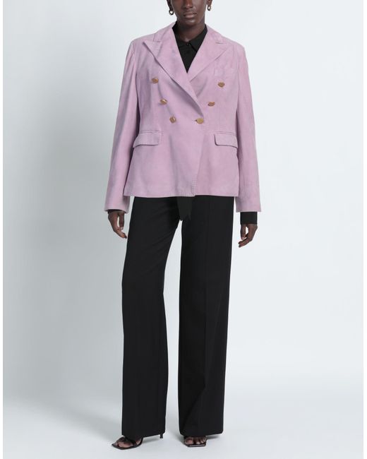 Blazer di Tagliatore 0205 in Purple