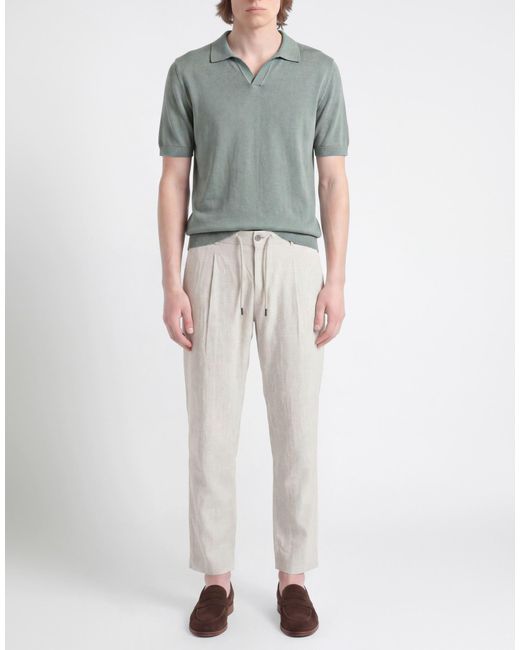 Hiltl White Pants Cotton, Elastane for men