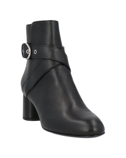 Agl Attilio Giusti Leombruni Black Ankle Boots Leather