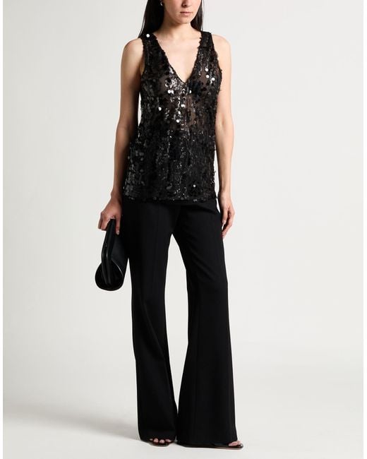 Alpha Studio Black Top Polyester